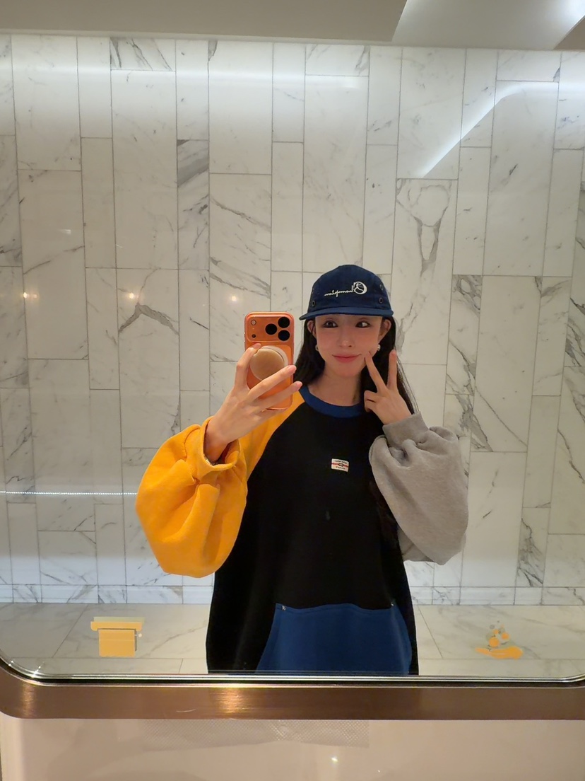 PALETTE-Q東大門㊣代購女士新品真品熱賣推薦人氣衛衣口袋棉PALETTE-Q衛衣