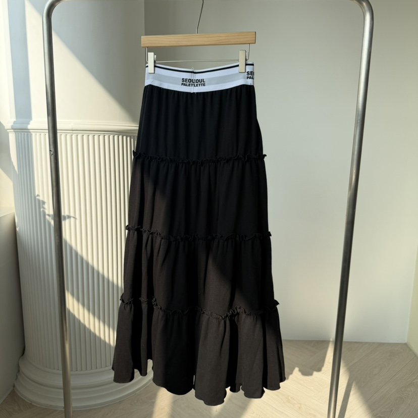 PALETTE-Q韓國代購㊣女士新品25秋冬時尚人氣熱賣推薦長裙PALETTE-Q長裙