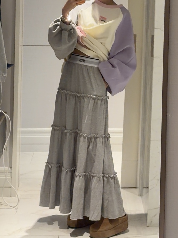 PALETTE-Q韓國代購㊣女士新品25秋冬時尚人氣熱賣推薦長裙PALETTE-Q長裙