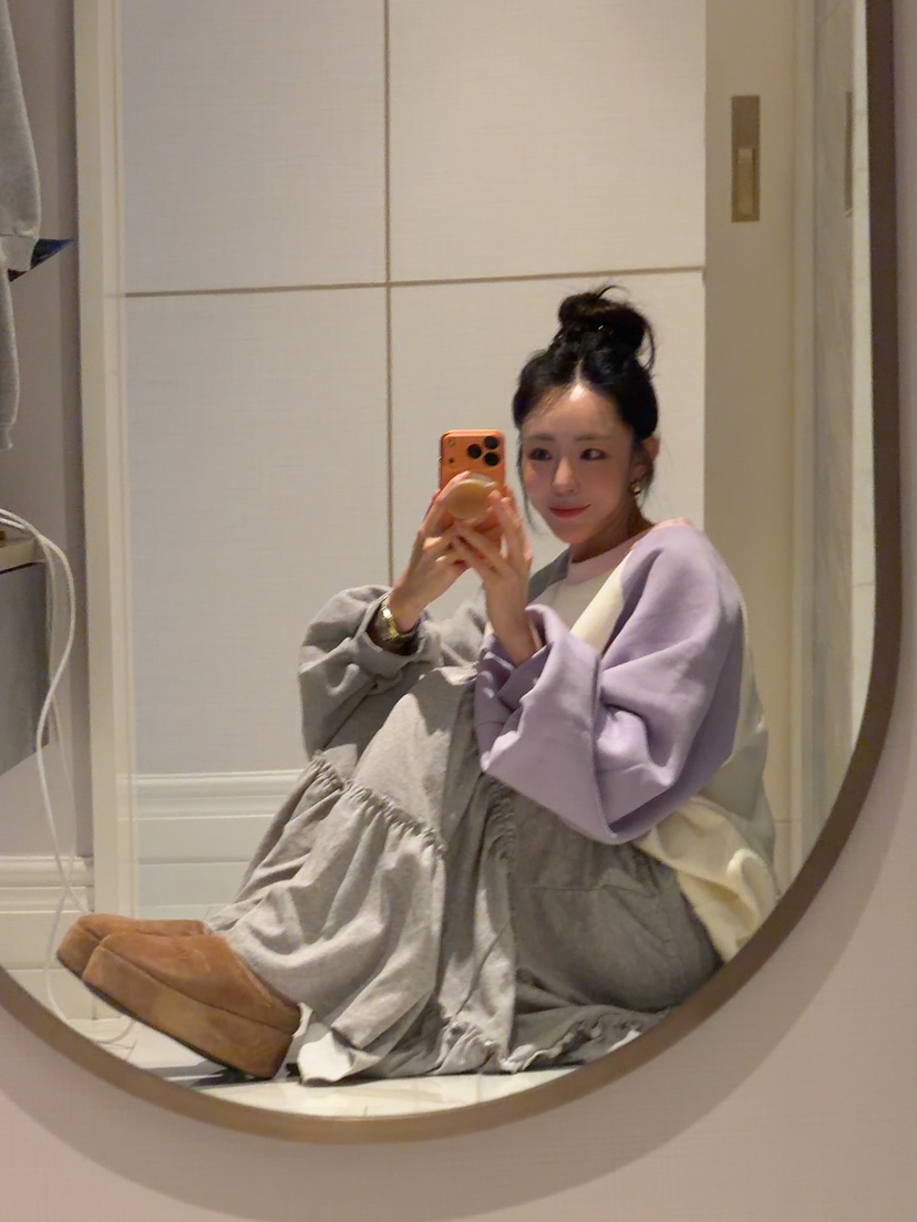 PALETTE-Q韓國代購㊣女士新品25秋冬時尚人氣熱賣推薦長裙PALETTE-Q長裙