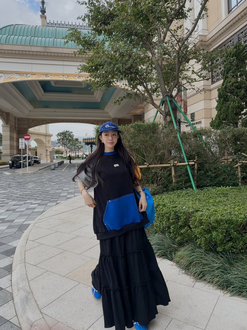 PALETTE-Q韓國代購㊣女士新品25秋冬時尚人氣熱賣推薦長裙PALETTE-Q長裙