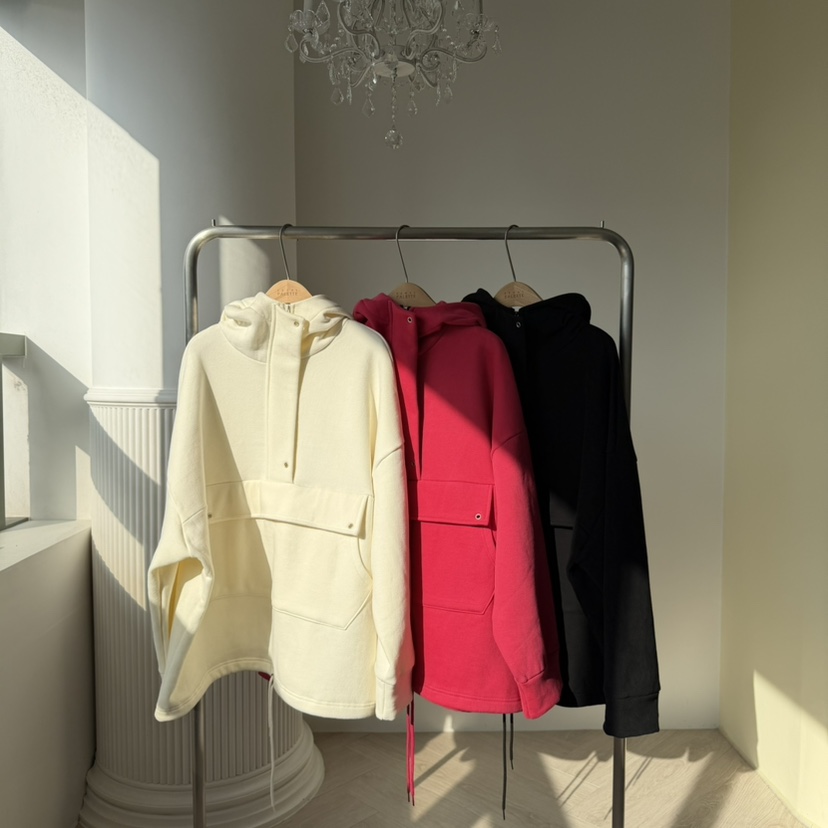 PALETTE-Q東大門㊣實拍女士新款推薦休閑真品衛衣連帽衫短款PALETTE-Q衛衣