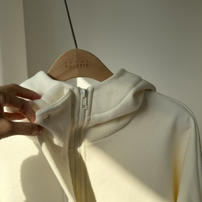 PALETTE-Q東大門㊣實拍女士新款推薦休閑真品衛衣連帽衫短款PALETTE-Q衛衣