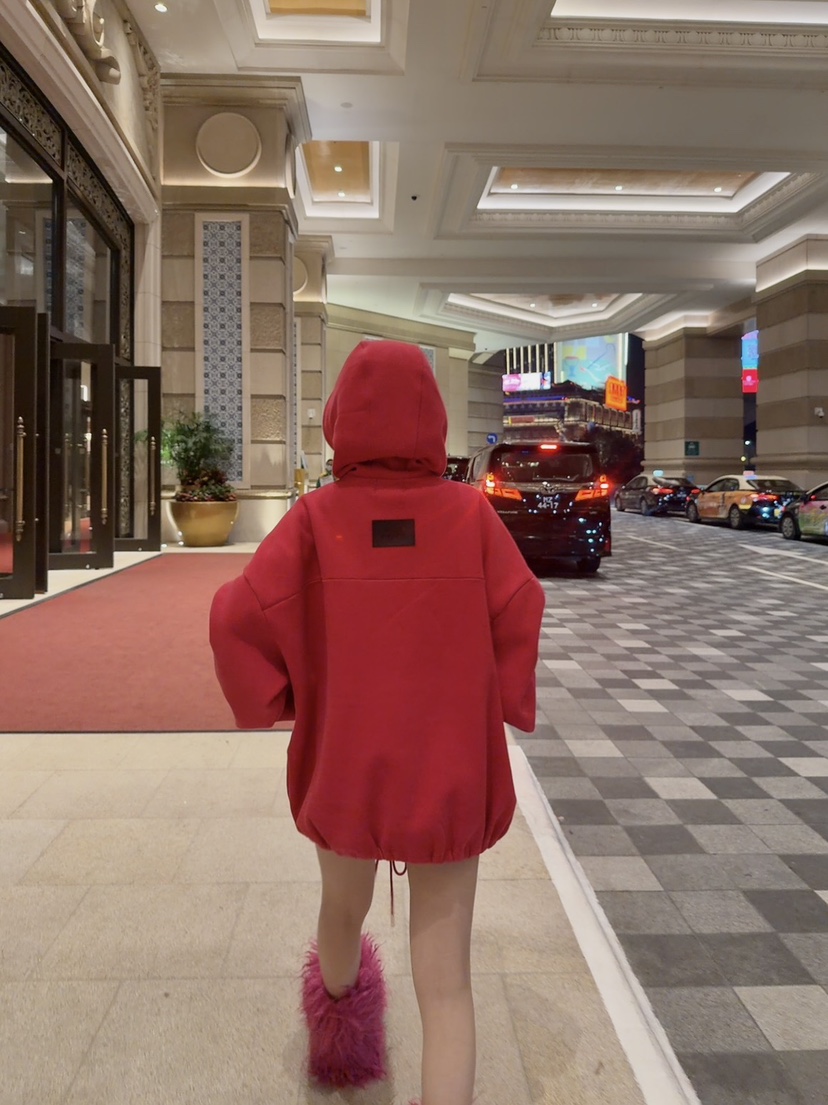 PALETTE-Q東大門㊣實拍女士新款推薦休閑真品衛衣連帽衫短款PALETTE-Q衛衣