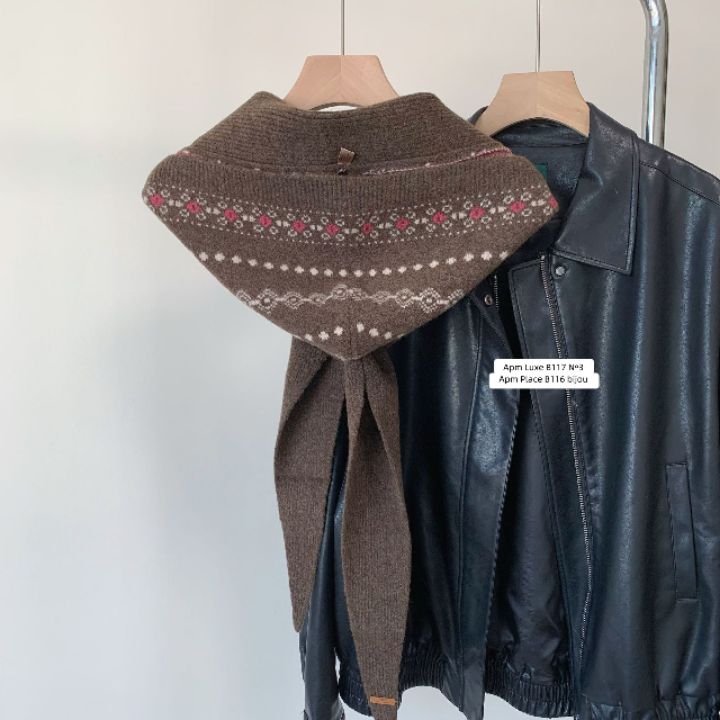 N3東大門㊣直郵女士新品25秋冬休閑時尚人氣熱賣職業圍巾披肩N3圍巾/披肩圖色3