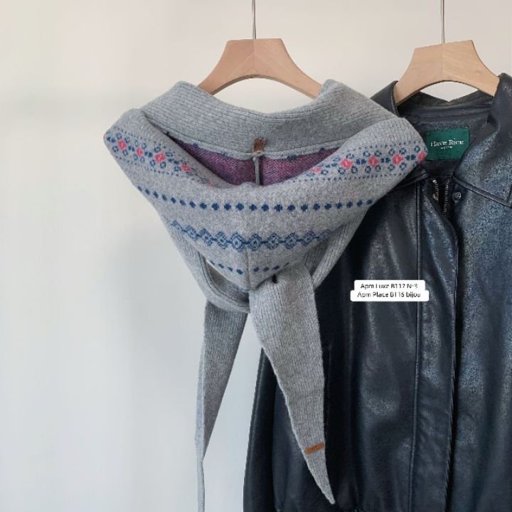 N3東大門㊣直郵女士新品25秋冬休閑時尚人氣熱賣職業圍巾披肩N3圍巾/披肩圖色4