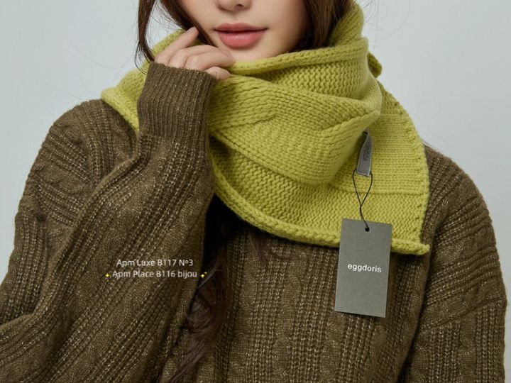 N3韓國直郵㊣女士新品人氣25秋冬時尚職業推薦熱賣圍巾披肩N3圍巾/披肩