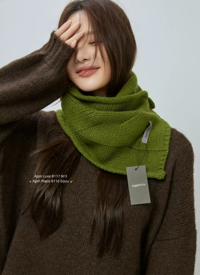 N3韓國直郵㊣女士新品人氣25秋冬時尚職業推薦熱賣圍巾披肩N3圍巾/披肩