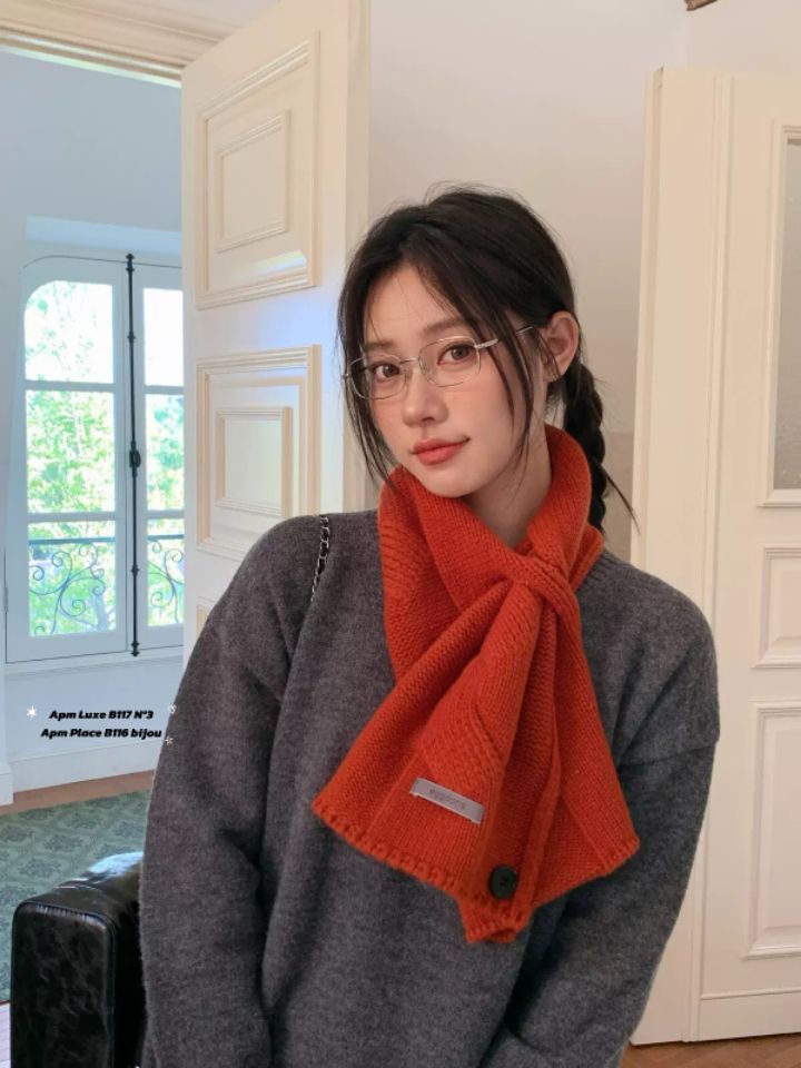 N3韓國直郵㊣女士新品人氣25秋冬時尚職業推薦熱賣圍巾披肩N3圍巾/披肩