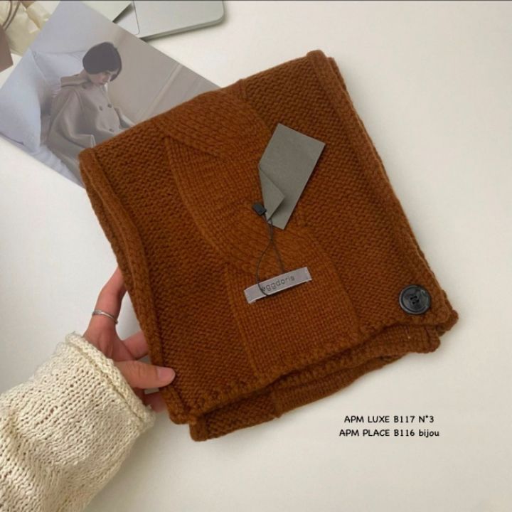 N3韓國直郵㊣女士新品人氣25秋冬時尚職業推薦熱賣圍巾披肩N3圍巾/披肩圖色1