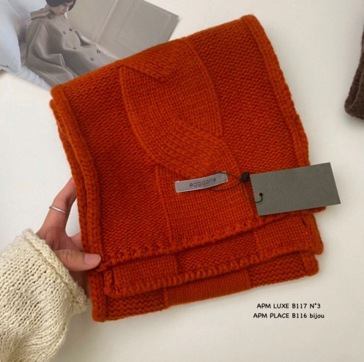 N3韓國直郵㊣女士新品人氣25秋冬時尚職業推薦熱賣圍巾披肩N3圍巾/披肩圖色2