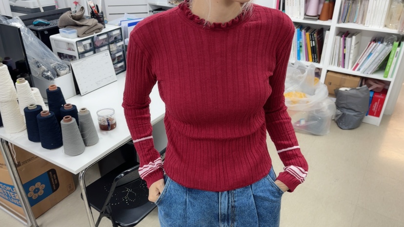 AWESOME-L東大門㊣代購女士新款推薦休閑熱賣25秋冬針織衫AWESOME-L針織衫圖色1