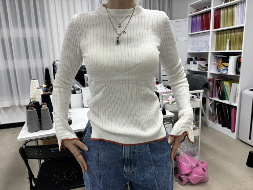 AWESOME-L東大門㊣代購女士新款推薦休閑熱賣25秋冬針織衫AWESOME-L針織衫圖色2