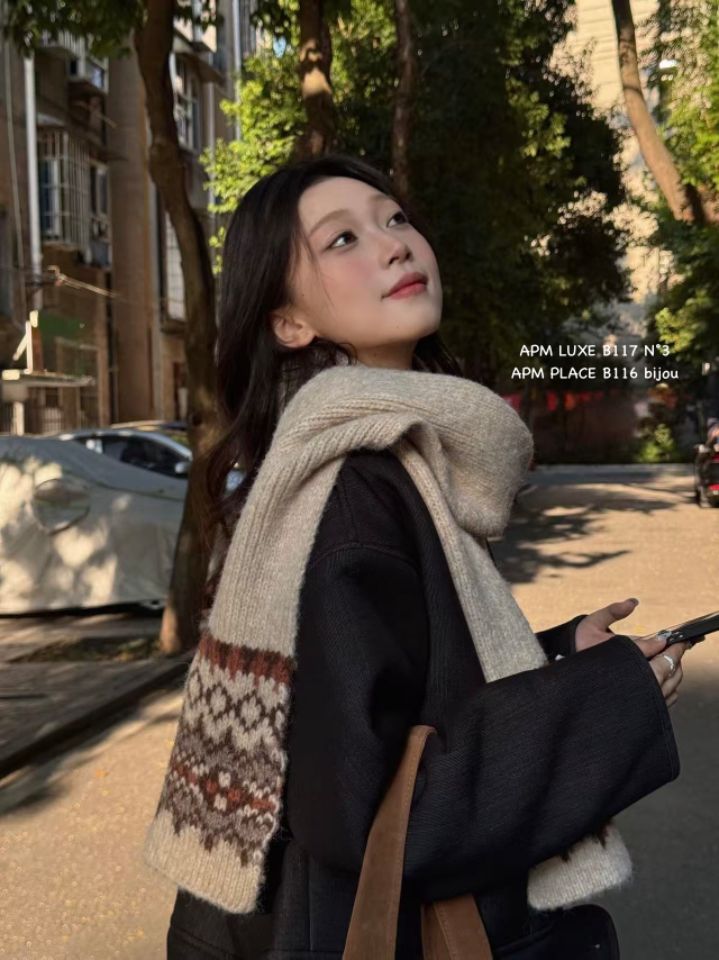 N3東大門㊣實拍女士新款時尚真品人氣休閑推薦熱賣圍巾披肩N3圍巾/披肩