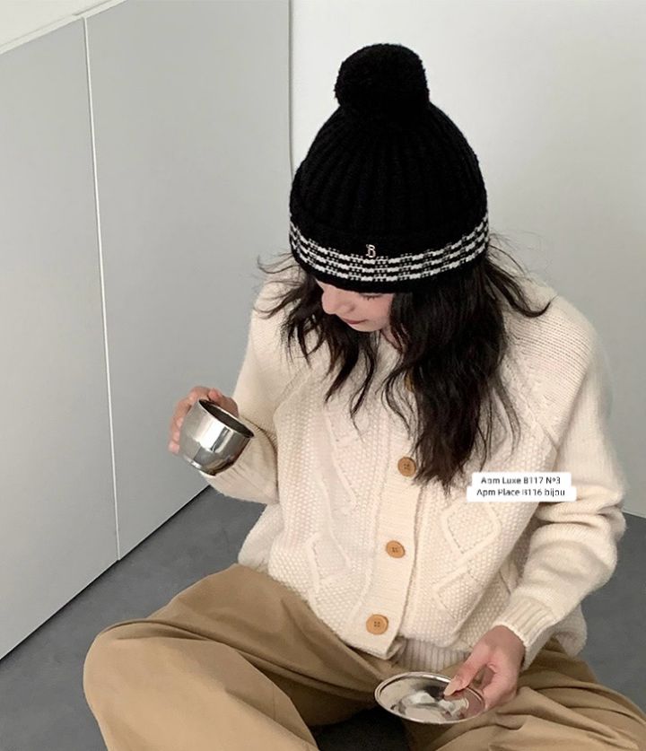 N3韓國代購㊣女裝新款人氣休閑熱賣推薦25秋冬職業真品帽子N3帽子