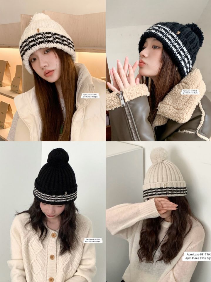 N3韓國代購㊣女裝新款人氣休閑熱賣推薦25秋冬職業真品帽子N3帽子