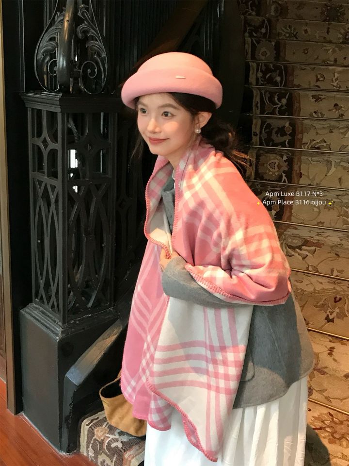 N3東大門㊣實拍女裝新款職業推薦真品25秋冬熱賣休閑圍巾披肩N3圍巾/披肩