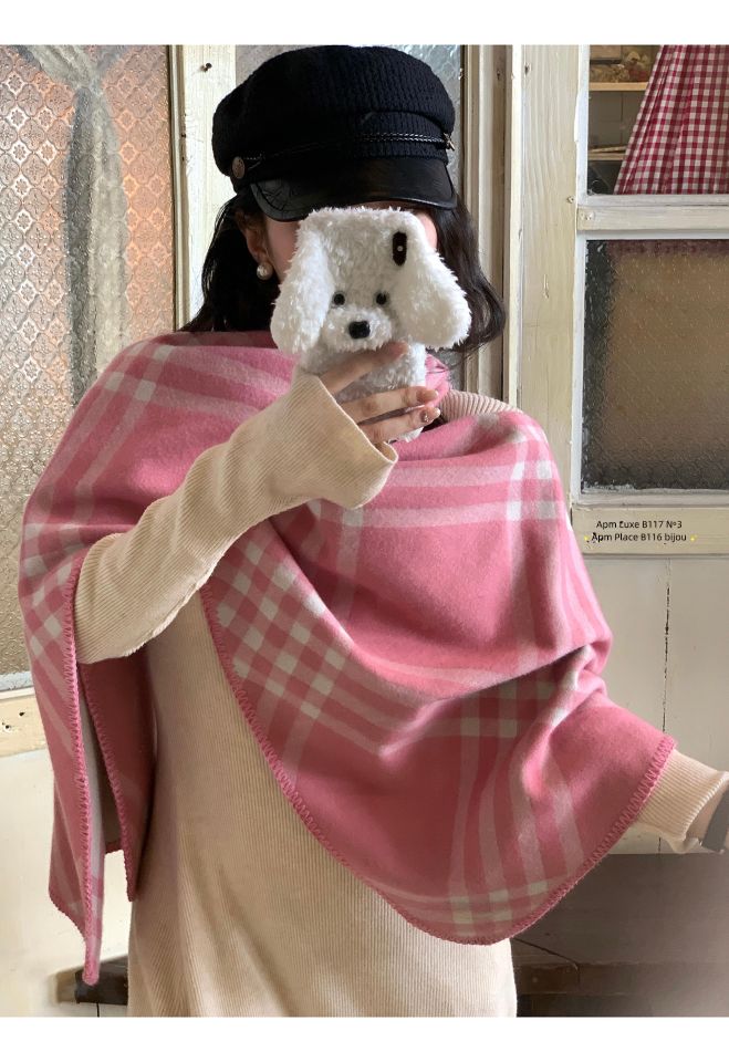 N3東大門㊣實拍女裝新款職業推薦真品25秋冬熱賣休閑圍巾披肩N3圍巾/披肩