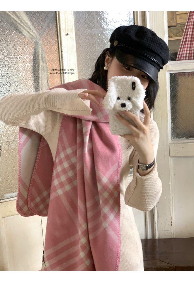 N3東大門㊣實拍女裝新款職業推薦真品25秋冬熱賣休閑圍巾披肩N3圍巾/披肩