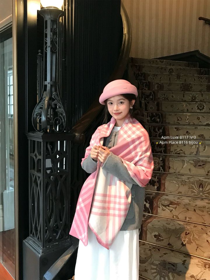 N3東大門㊣實拍女裝新款職業推薦真品25秋冬熱賣休閑圍巾披肩N3圍巾/披肩