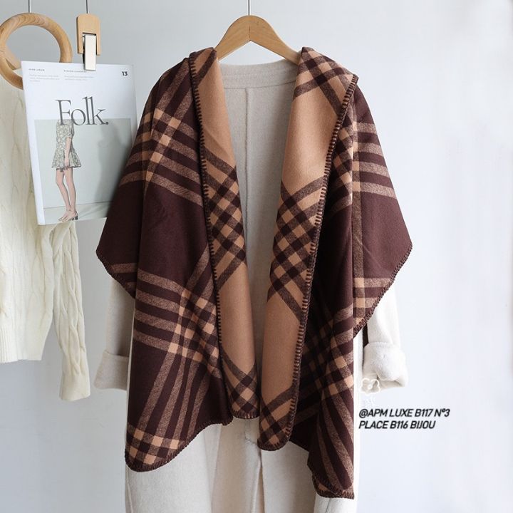 N3東大門㊣實拍女裝新款職業推薦真品25秋冬熱賣休閑圍巾披肩N3圍巾/披肩