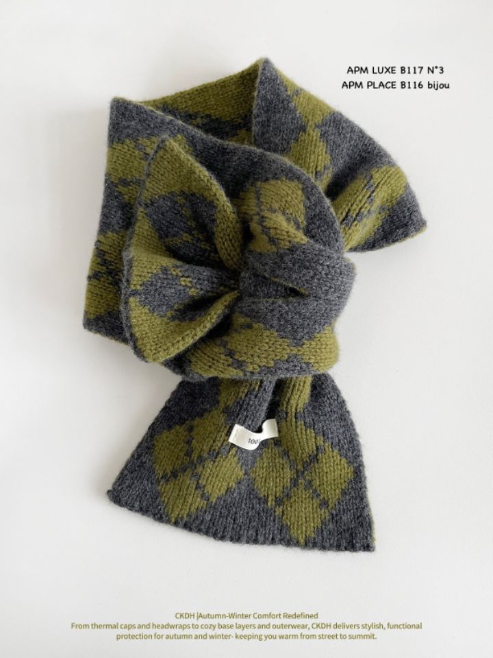 N3韓國直郵㊣女裝新款人氣真品休閑熱賣推薦時尚25秋冬圍巾披肩N3圍巾/披肩