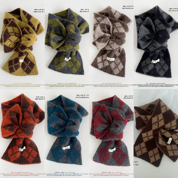 N3韓國直郵㊣女裝新款人氣真品休閑熱賣推薦時尚25秋冬圍巾披肩N3圍巾/披肩