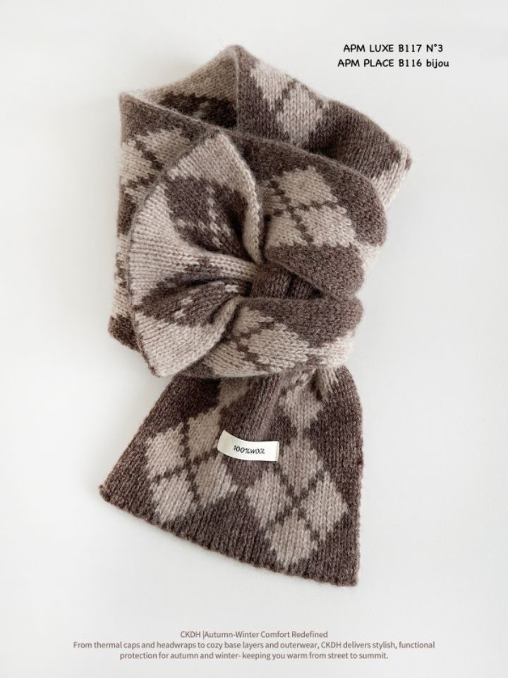 N3韓國直郵㊣女裝新款人氣真品休閑熱賣推薦時尚25秋冬圍巾披肩N3圍巾/披肩圖色8