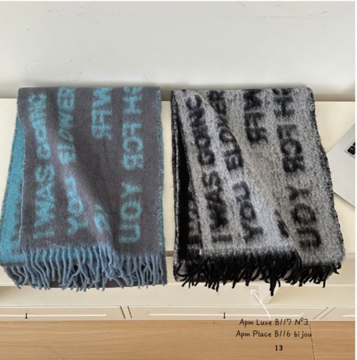 N3韓國直郵㊣女裝新款推薦熱賣時尚休閑25秋冬真品圍巾披肩N3圍巾/披肩