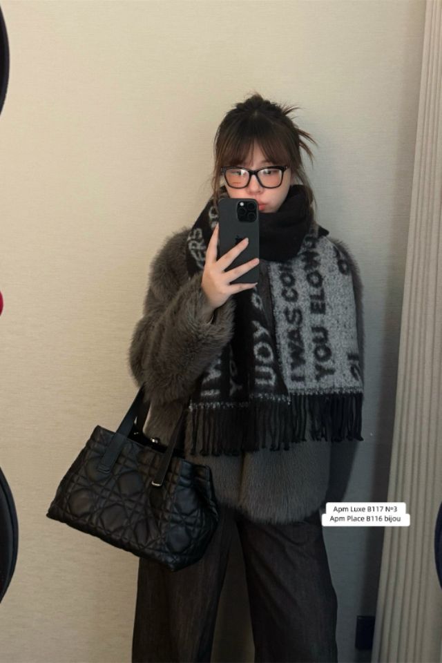 N3韓國直郵㊣女裝新款推薦熱賣時尚休閑25秋冬真品圍巾披肩N3圍巾/披肩