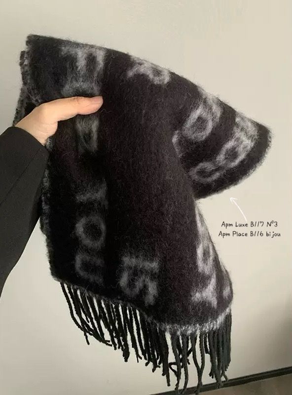 N3韓國直郵㊣女裝新款推薦熱賣時尚休閑25秋冬真品圍巾披肩N3圍巾/披肩圖色1