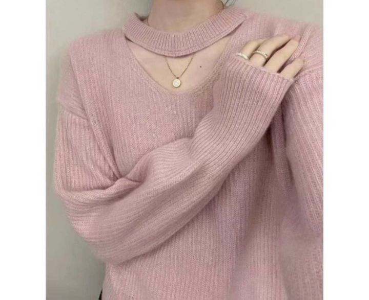 FEMME韓國代購㊣女裝新款職業人氣熱賣時尚真品推薦休閑針織衫FEMME針織衫