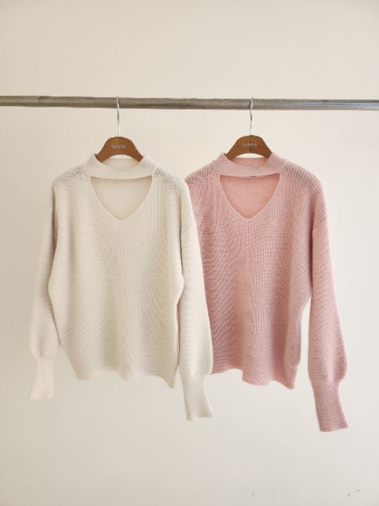 FEMME韓國代購㊣女裝新款職業人氣熱賣時尚真品推薦休閑針織衫FEMME針織衫