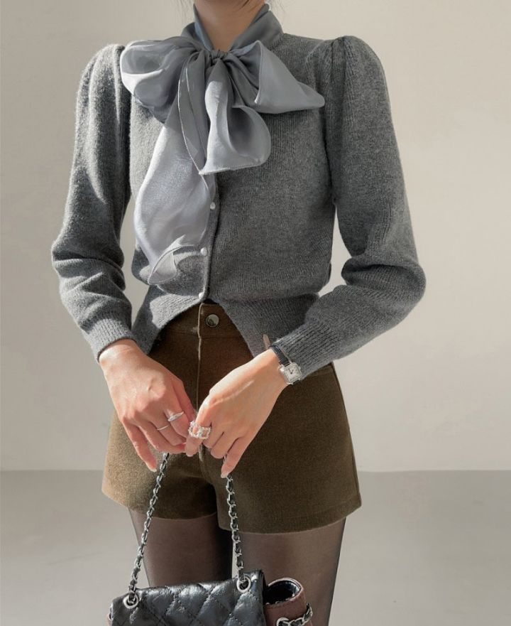 FEMME東大門㊣代購女裝新款真品時尚推薦25秋冬職業針織衫開衫FEMME針織衫