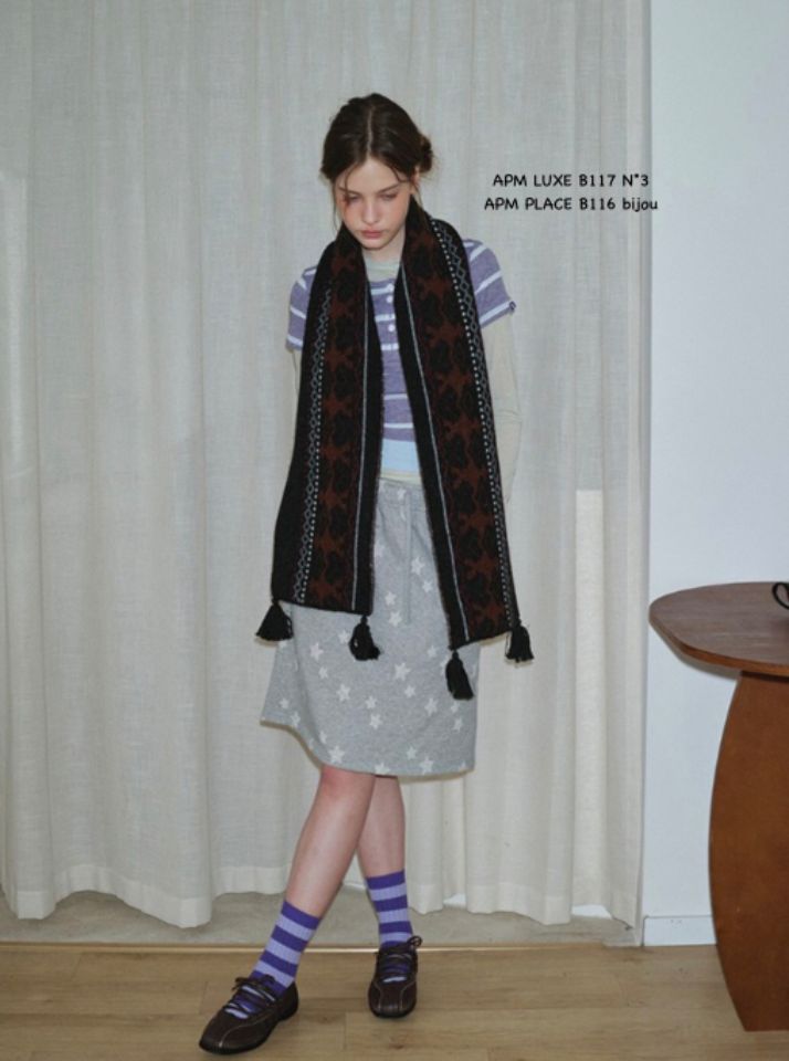 N3東大門㊣代購女裝新品真品熱賣職業休閑時尚圍巾披肩流蘇N3圍巾/披肩