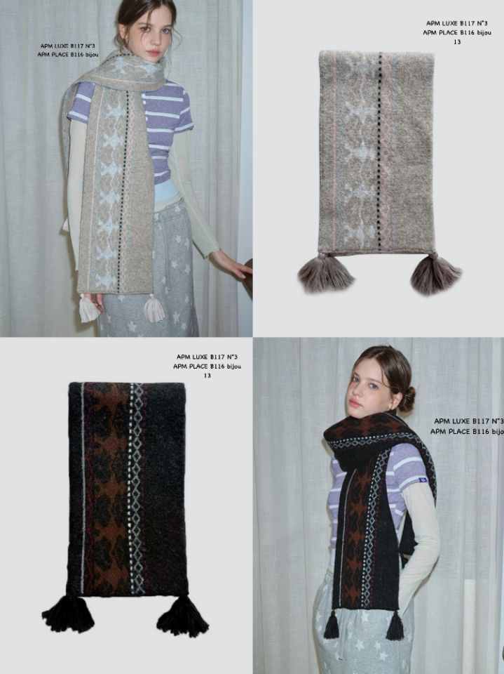 N3東大門㊣代購女裝新品真品熱賣職業休閑時尚圍巾披肩流蘇N3圍巾/披肩