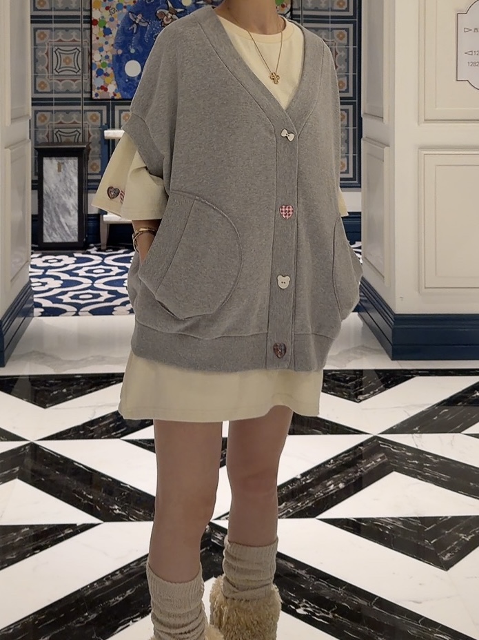 PALETTE-Q東大門㊣直郵女裝新款職業真品熱賣時尚推薦T恤紐扣PALETTE-QT恤