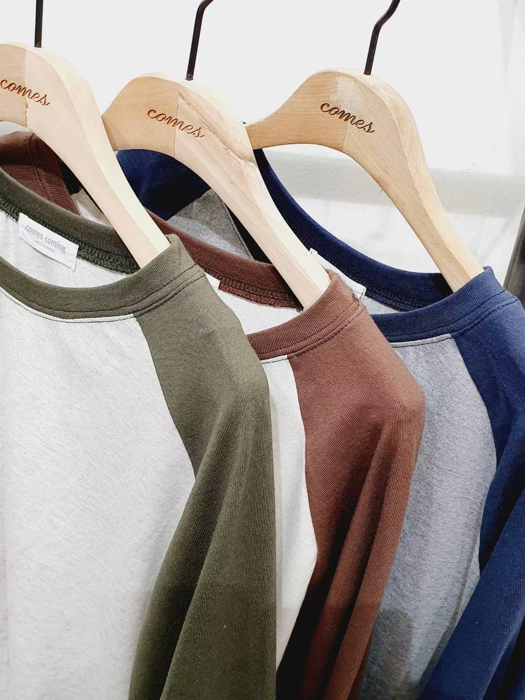 COMES-컴즈-OT東大門㊣實拍女士新品推薦熱賣25秋冬長袖T恤COMES-ot長袖T恤