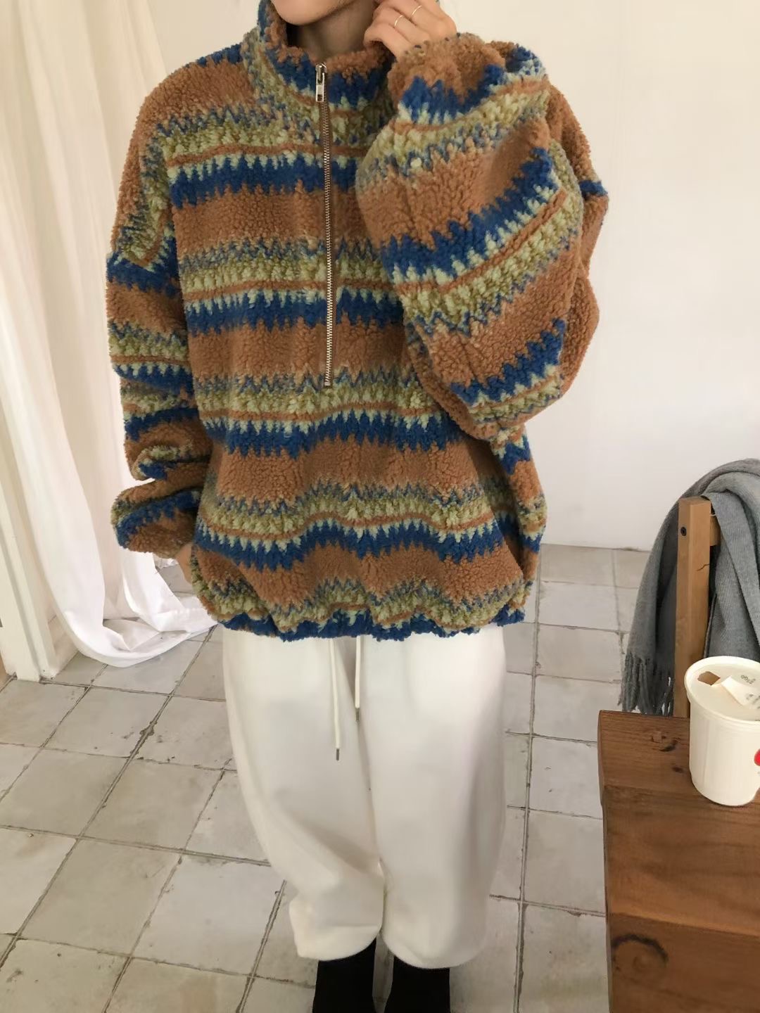 WADE東大門㊣直郵女裝新品職業25秋冬休閑熱賣真品推薦衛衣WADE衛衣圖色1