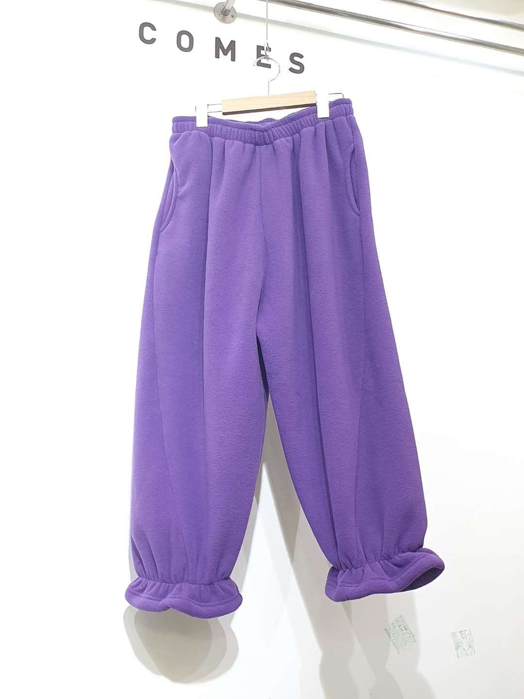 COMES-컴즈-OT韓國直郵㊣女士新品真品熱賣25秋冬休閑褲加絨COMES-ot休閑褲圖色2