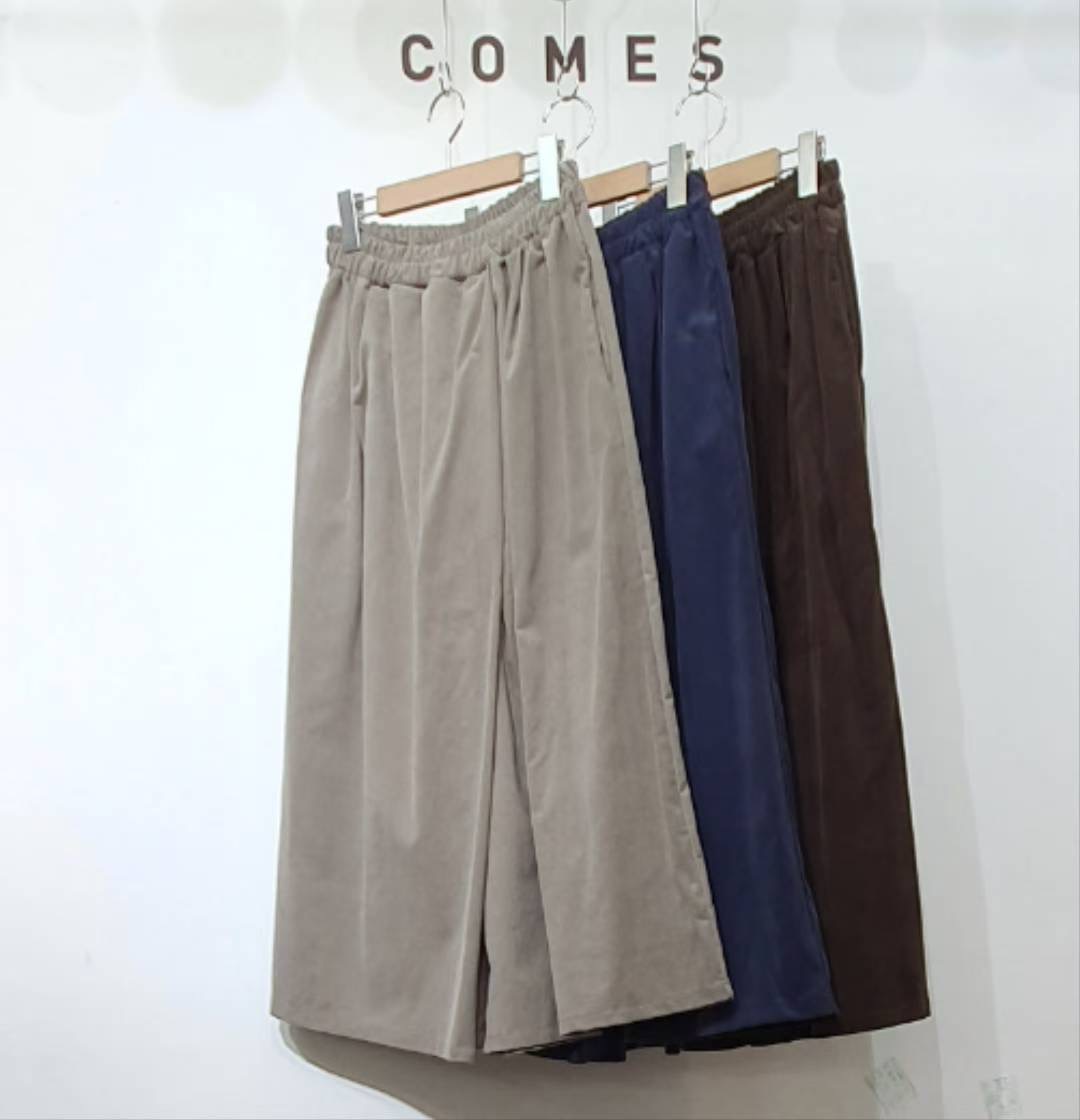 COMES-컴즈-OT韓國直郵㊣女裝新品人氣真品職業休閑褲裹身裙COMES-ot休閑褲圖色2左二色