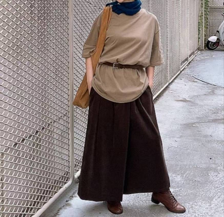 COMES-컴즈-OT韓國直郵㊣女裝新品人氣真品職業休閑褲裹身裙COMES-ot休閑褲圖色3