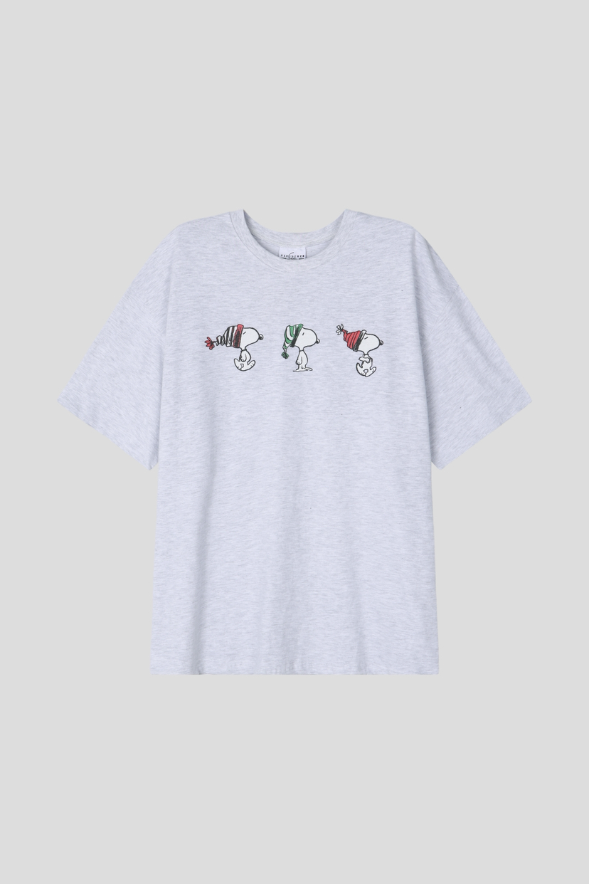 OURWAVE/OUR ROOM東大門㊣直郵女裝新品熱賣T恤史努比加絨抓絨Our Wave/Our RoomT恤圖色1