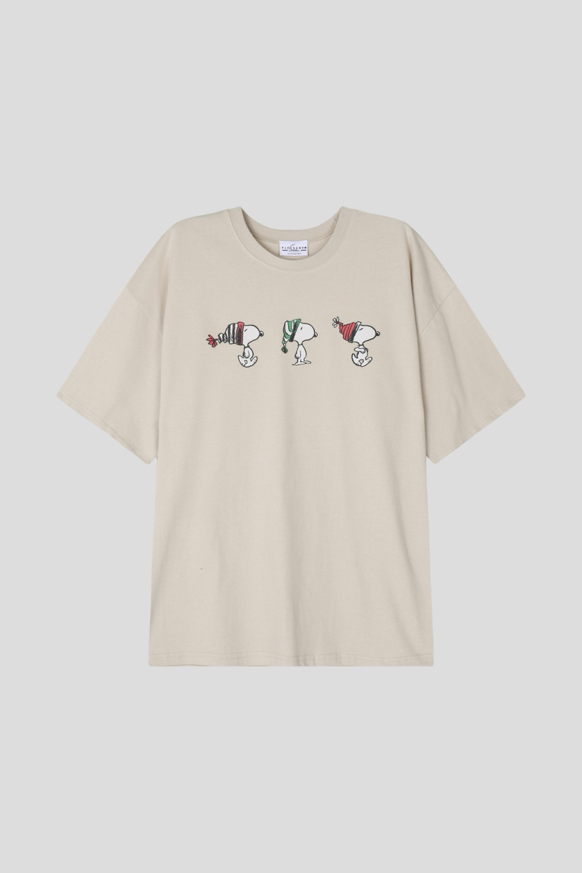 OURWAVE/OUR ROOM東大門㊣直郵女裝新品熱賣T恤史努比加絨抓絨Our Wave/Our RoomT恤圖色4