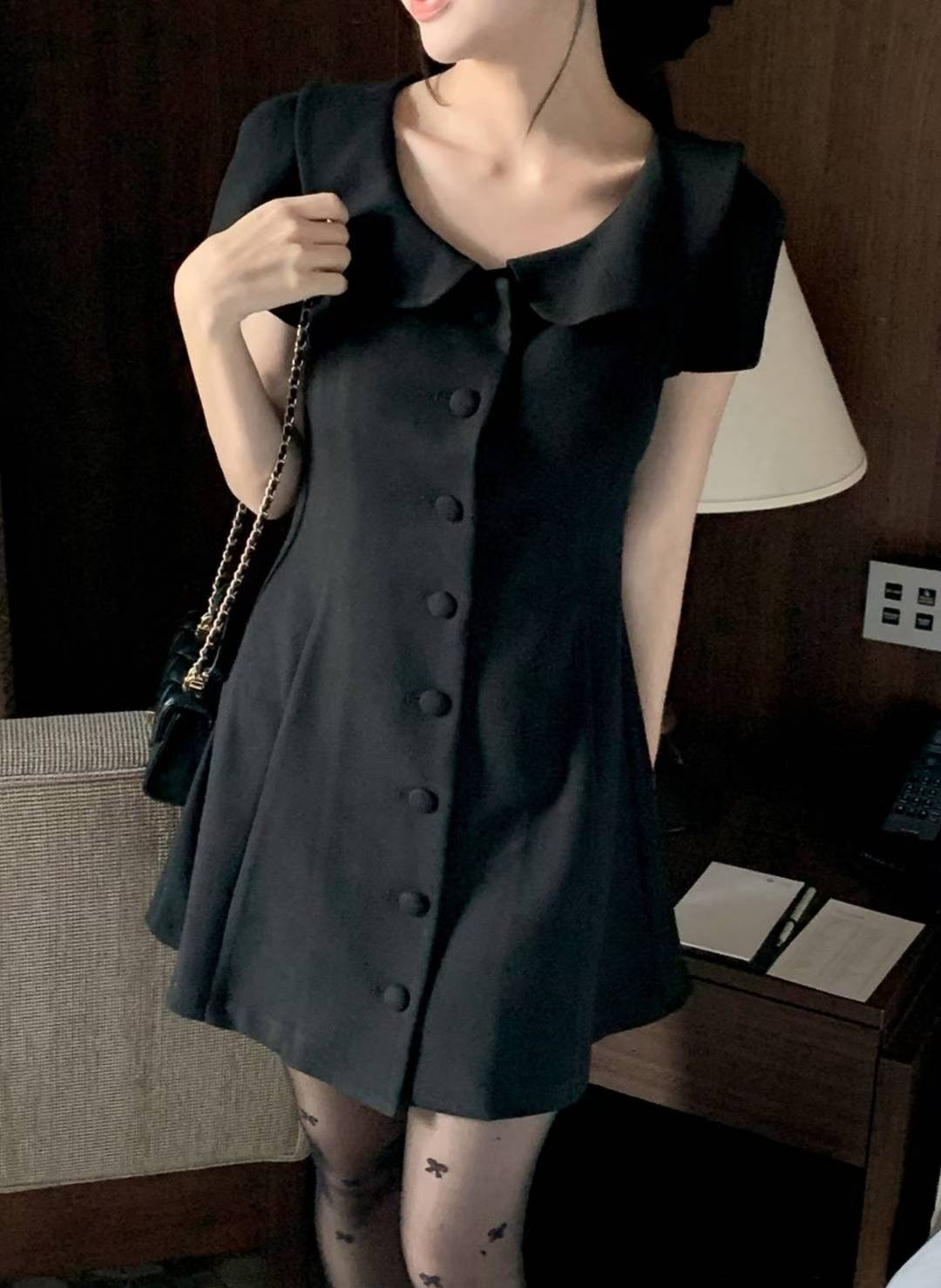 DRY FLOWER東大門㊣直郵女士新品熱賣職業真品人氣推薦連衣裙DRY FLOWER連衣裙圖色1