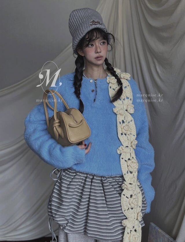 OURWAVE/OUR ROOM東大門㊣代購女裝新款時尚職業真品針織衫Our Wave/Our Room針織衫