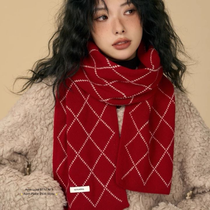 N3韓國直郵㊣女裝新款人氣職業真品熱賣休閑25秋冬圍巾披肩N3圍巾/披肩