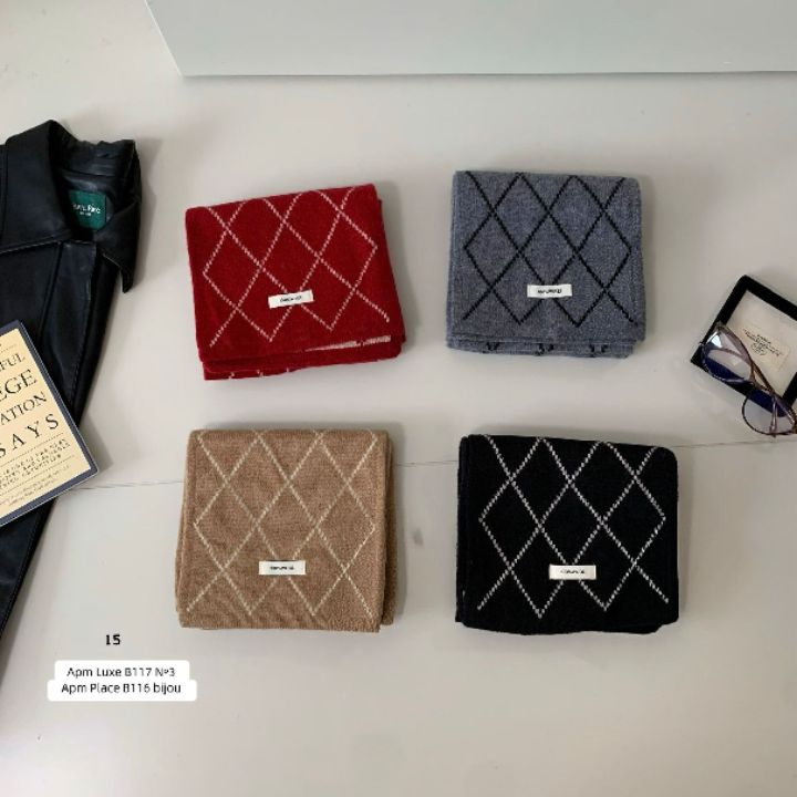 N3韓國直郵㊣女裝新款人氣職業真品熱賣休閑25秋冬圍巾披肩N3圍巾/披肩