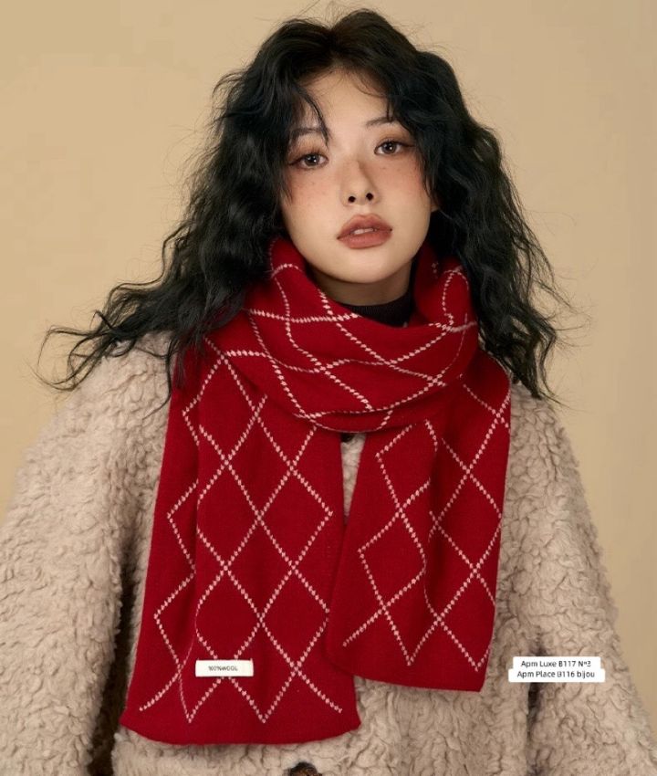 N3韓國直郵㊣女裝新款人氣職業真品熱賣休閑25秋冬圍巾披肩N3圍巾/披肩