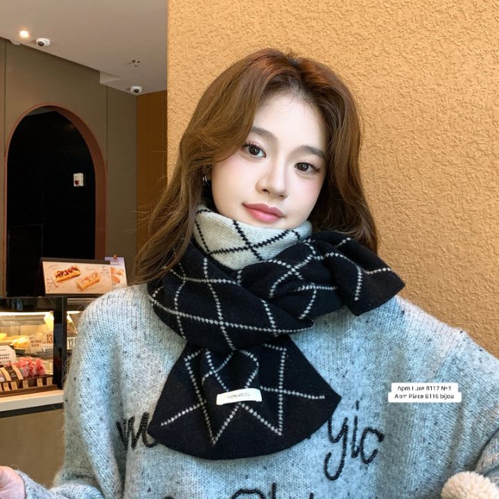 N3韓國直郵㊣女裝新款人氣職業真品熱賣休閑25秋冬圍巾披肩N3圍巾/披肩